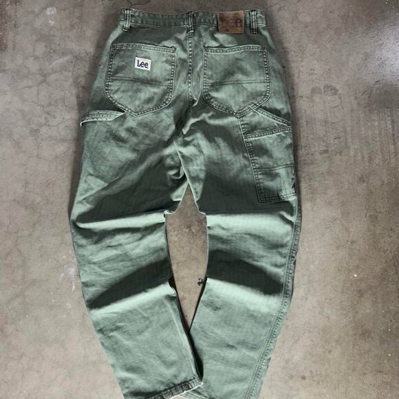 Lee vintage modern Green and Khaki Trousers/dungarees - Picture 2 of 6